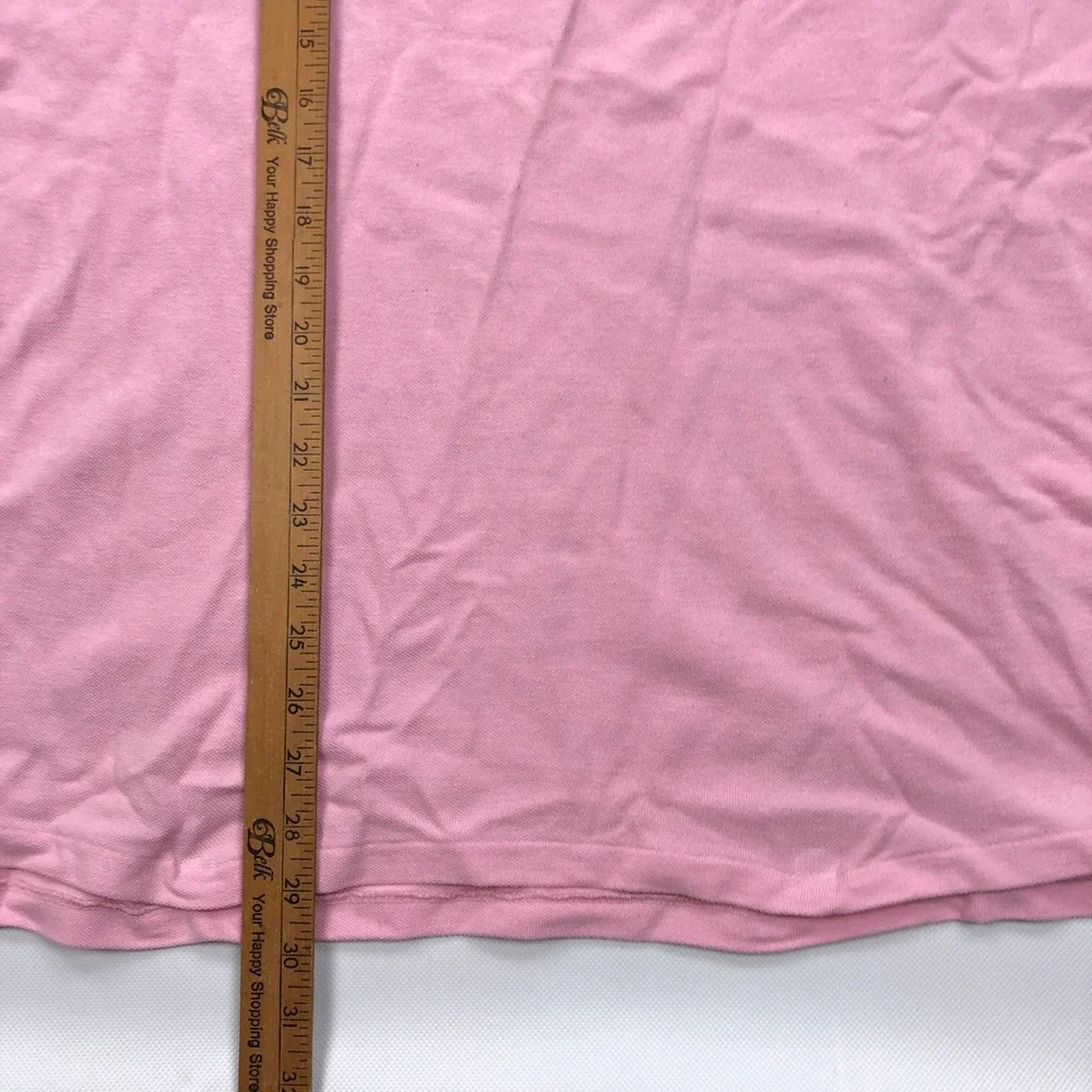 Polo Ralph Lauren Mens XL Custom Slim Fit Pink Pique Short Sleeve Polo Shirt